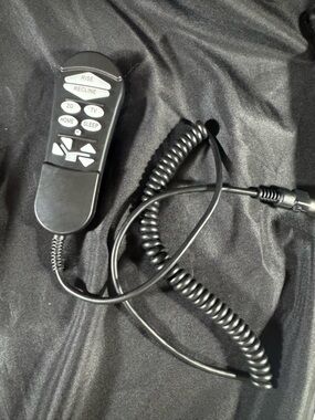 Universal Black Remote Hand Control for Adjustable Recliner
